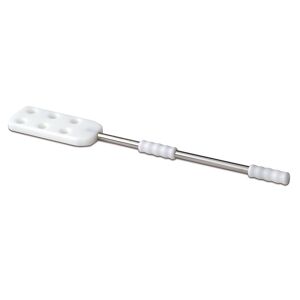 Lioninox Spatule à mélanger en acier inoxydable et polyéthylène pour patisseries 1000x100x mm