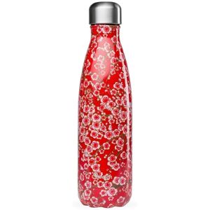 Qwetch Bouteille isotherme inox rouge 50 cl - Flowers - QWETCH - 50.0000 - Publicité