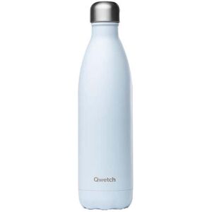 Qwetch Bouteille isotherme Bleu 75 cl - Collection Pastel - Qwetch - 75.0000 - Publicité