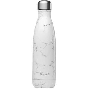 Qwetch Bouteille isotherme inox Marbre Blanc 50 cl - QWETCH - 50.0000 - Publicité