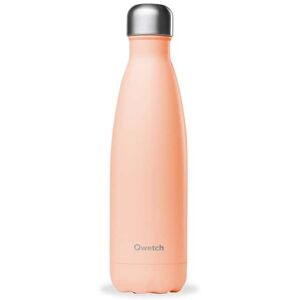 Qwetch Bouteille isotherme inox Pastel Pêche 50 cl - QWETCH - 50.0000 - Publicité