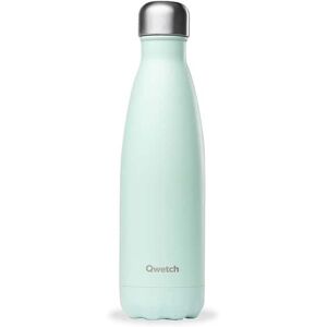 Qwetch Bouteille isotherme inox Pastel Vert 50 cl - QWETCH - 50.0000 - Publicité