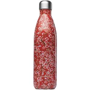 Qwetch Bouteille isotherme Rouge 75 cl - Collection Flowers - QWETCH - 75.0000 - Publicité