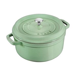 STAUB Cocotte en fonte ronde Staub 5,2 l Sauge - Publicité