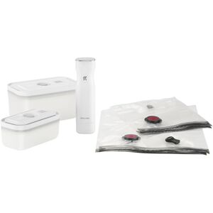 ZWILLING Fresh & Save Ensemble de démarrage sous-vide, Plastique / S/M, 7-pcs, Blanc