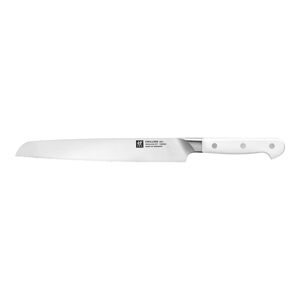 ZWILLING Pro le blanc Couteau a pain 23 cm, Blanc, Tranchant en dents de scie