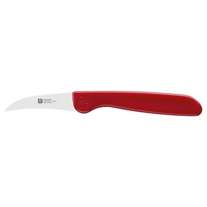 ZWILLING Couteau à éplucher 5 cm, Rouge