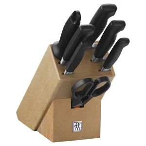 ZWILLING **** FOUR STAR Bloc de couteaux 8-pcs, Nature