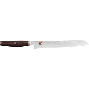 MIYABI 6000 MCT Couteau à pain 23 cm, Brun, Tranchant en dents de scie - Publicité