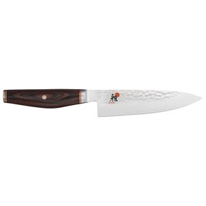 MIYABI 6000 MCT Gyutoh 16 cm, Brun, Bois de pakka