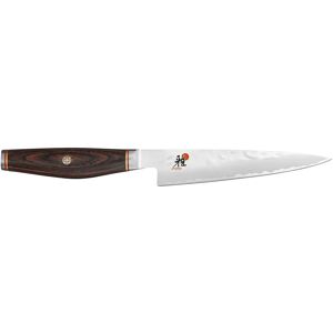 MIYABI 6000 MCT Shotoh 13 cm, Brun, Bois de pakka