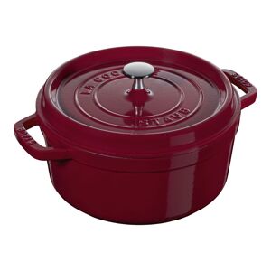 Staub La Cocotte 26 cm, Rond(e), Bordeaux, Fonte