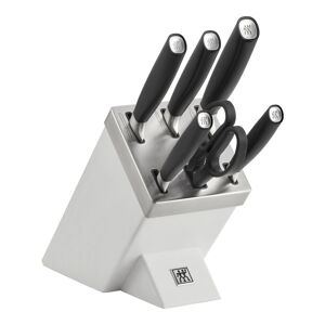 ZWILLING All  Star Bloc de couteaux avec technologie KiS 7-pcs, Blanc