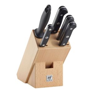 ZWILLING Gourmet Bloc de couteaux 6-pcs, Nature