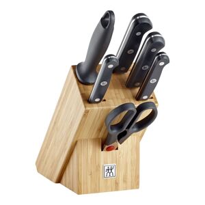 ZWILLING Gourmet Bloc de couteaux 7-pcs, Nature