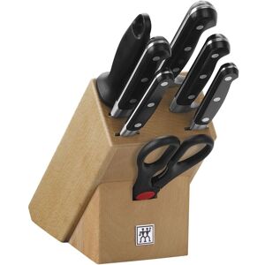 ZWILLING Professional S Bloc de couteaux 8-pcs, Nature