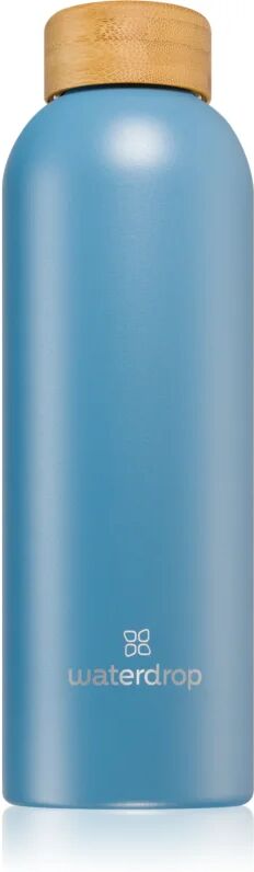 Waterdrop Thermo Steel gourde en inox coloration Turquoise Matt 600 ml