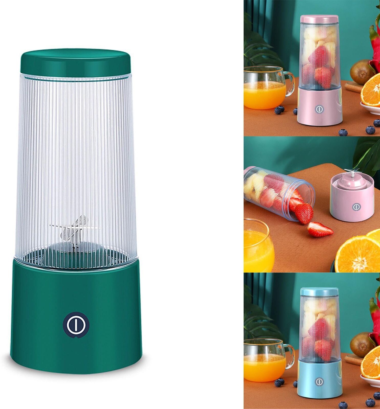 Juicer For Fruits-and-Vegs, With Non-Slip Feet BPA-Free Juice Extractor