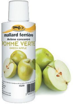 Mallard ferrière Arôme alimentaire concentré Pomme Verte 125ml