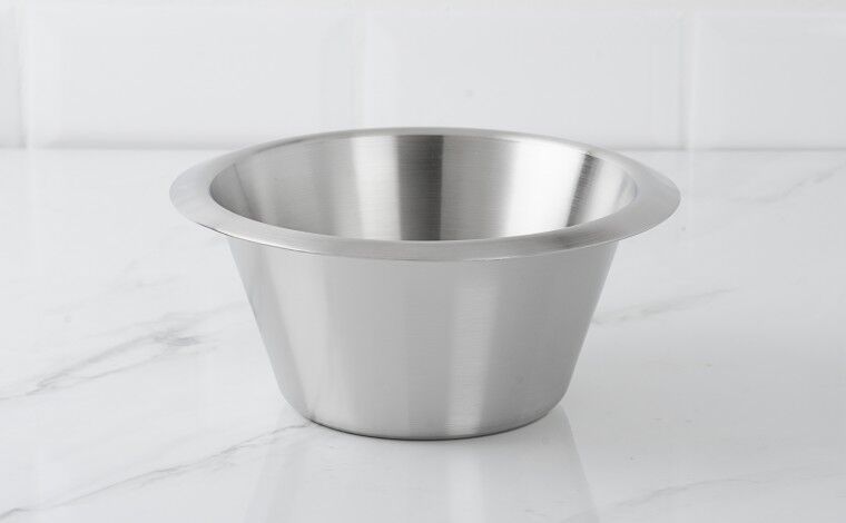 Matfer Bourgeat Bassine inox 16 cm fond plat