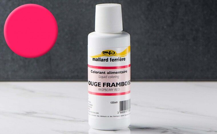 Mallard ferrière Colorant alimentaire liquide Rouge Framboise 100ml