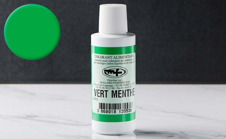 Mallard ferrière Colorant alimentaire liquide Vert Menthe 100ml