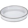 ESPIEL Caractere White Cumulus Gourmet Plate 23cm 500ml 4τεμ.