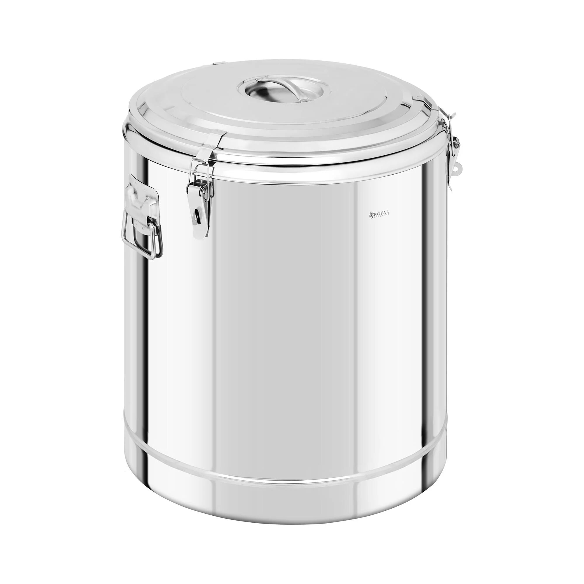 Royal Catering Stainless Steel Thermos Container - 80 L