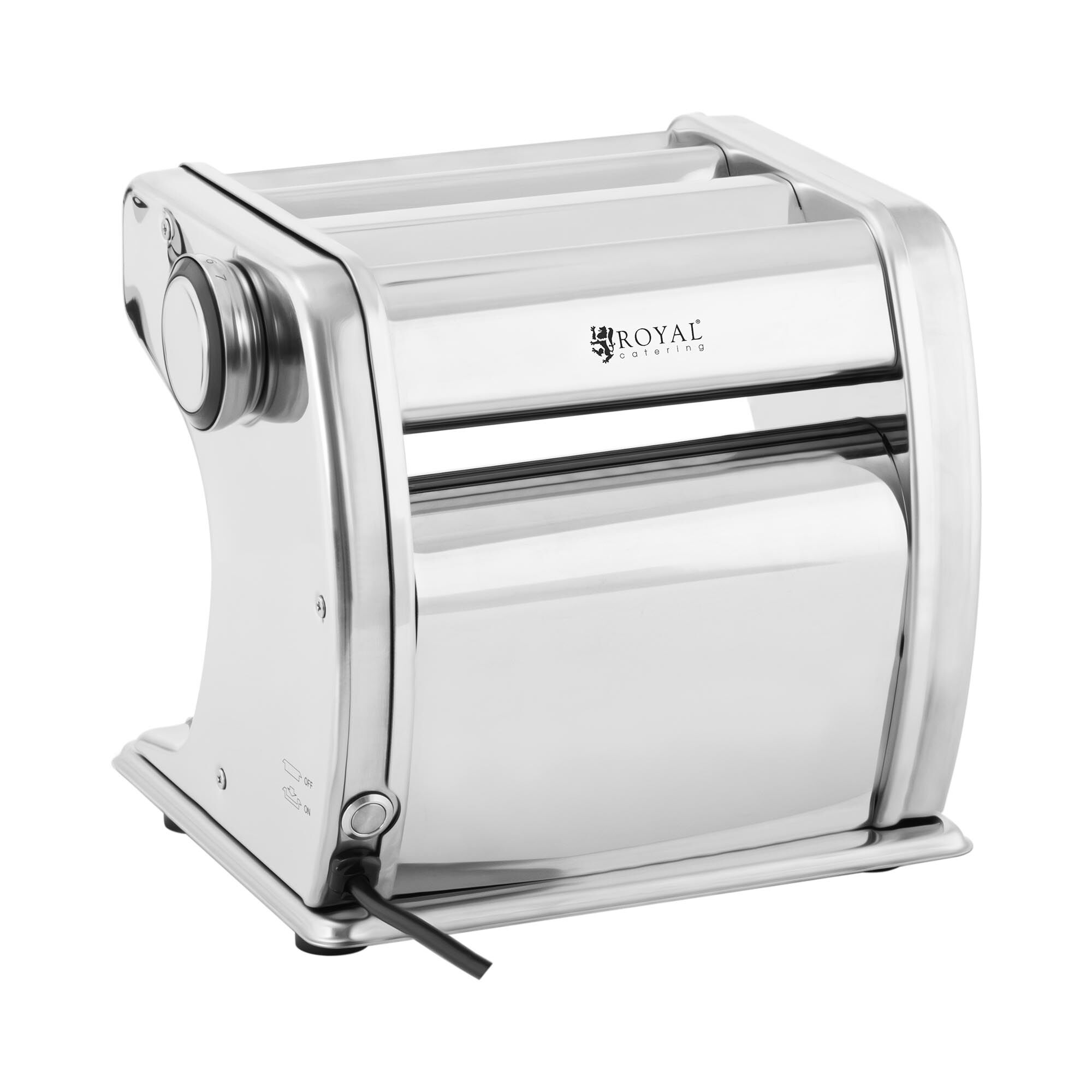 Royal Catering Pasta Machine - 17.5 cm - 0.5 to 3 mm - electric