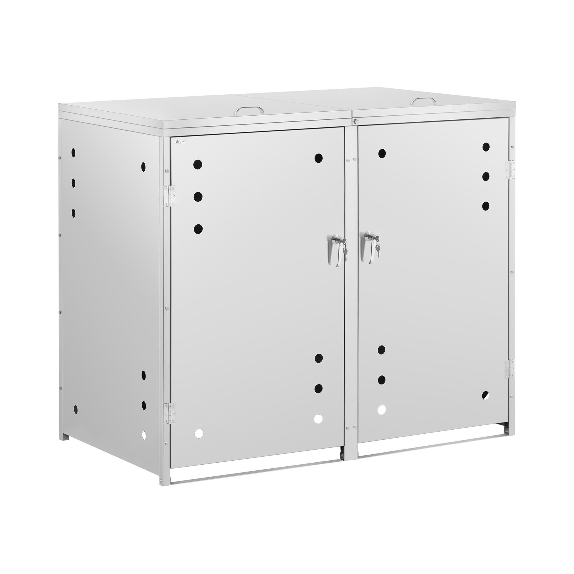 ulsonix Bin Storage Box - 2 x 240 L - horizontal air slots