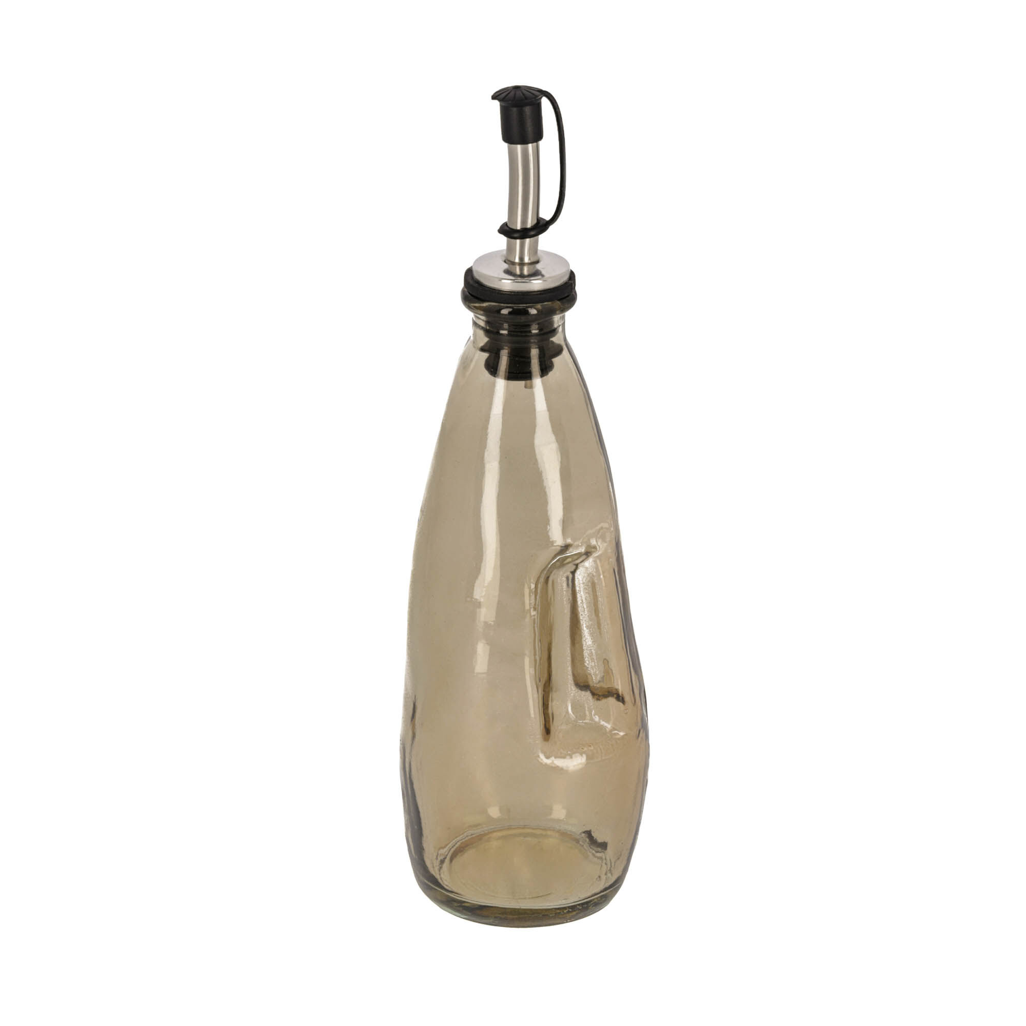 Kave Home Rohan brown glass oil bottle