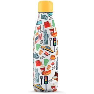 The Steel Bottle City Series #60 NEW YORK Uso quotidiano 500 ml Stainless steel Multicolore