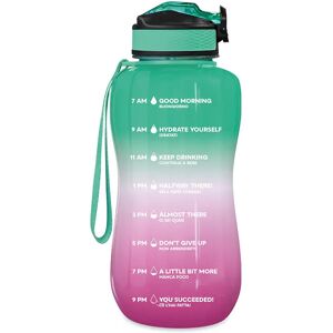 the steel bottle borraccia motivazionale mwb #1-pink&green