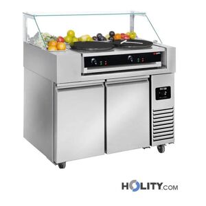 Banco Inox Per Preparazione Crepes H418_99