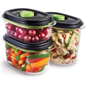 FOODSAVER 3 Contenitori Salva Freschezza 700ml-1.2l-1.8l