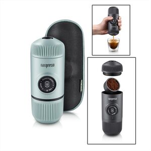 WACACO Macchina Per Caffè Espresso Nanopresso+case-blu Artico