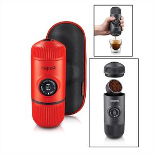 WACACO Macchina Per Caffè Espresso Nanopresso+case-rosso Lava