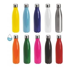 Gedshop 1000 Borraccia Termica In Acciaio Inox da 750 ml neutro o personalizzato