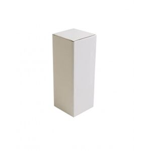 Gedshop 1000 Scatola bianca in cartone per borraccia neutro o personalizzato