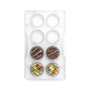 Stampo 8 Cioccolatini Pirottino In Policarbonato Ø 3 Cm Decora