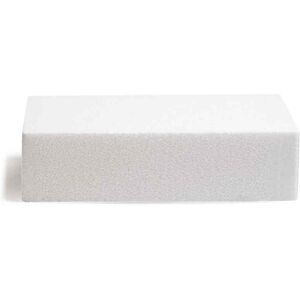 Decora Base Quadrata In Polistirolo Bianco H7,5 30x30 Cm