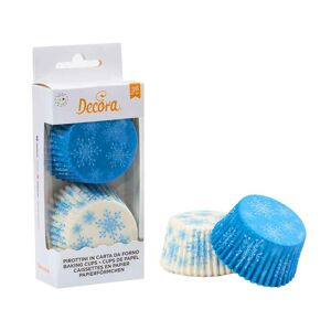 36 Pirottini Frozen Cristalli Di Ghiaccio Ø 5cm Per Muffin Decora