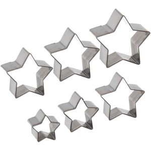 Graziano Set 6 Cutters Tagliapasta In Acciaio Inox Stella