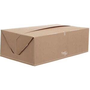 Byo 50 Contenitori Take Away In Cartoncino E Pe 1850ml 22x12xh7cm