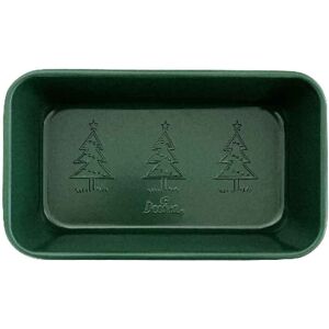 Decora Stampo Plumcake In Metallo Antiaderente Verde Natale 24 X 14 X H 6,5 Cm