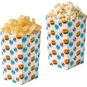 Decora 6 Party Box Halloween In Cartoncino Antigrasso 7 X 7 X 14 H Cm