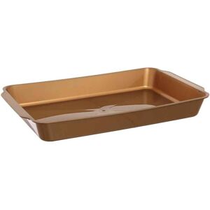 Erremme Contenitore Per Tiramisù In Plastica Riutilizzabile Oro 36x23,2cm