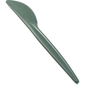 UsoBio 20 Coltelli In Mater-Bi® Compostabili Verde Militare 16 Cm