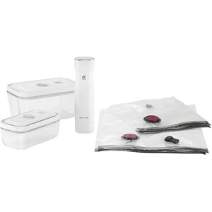 ZWILLING Fresh & Save Set sottovuoto, vetro borosilicato / S/M, 7-pz., bianco