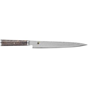 MIYABI 5000 MCD 67 Sujihiki liscio - 24 cm, marrone-nero